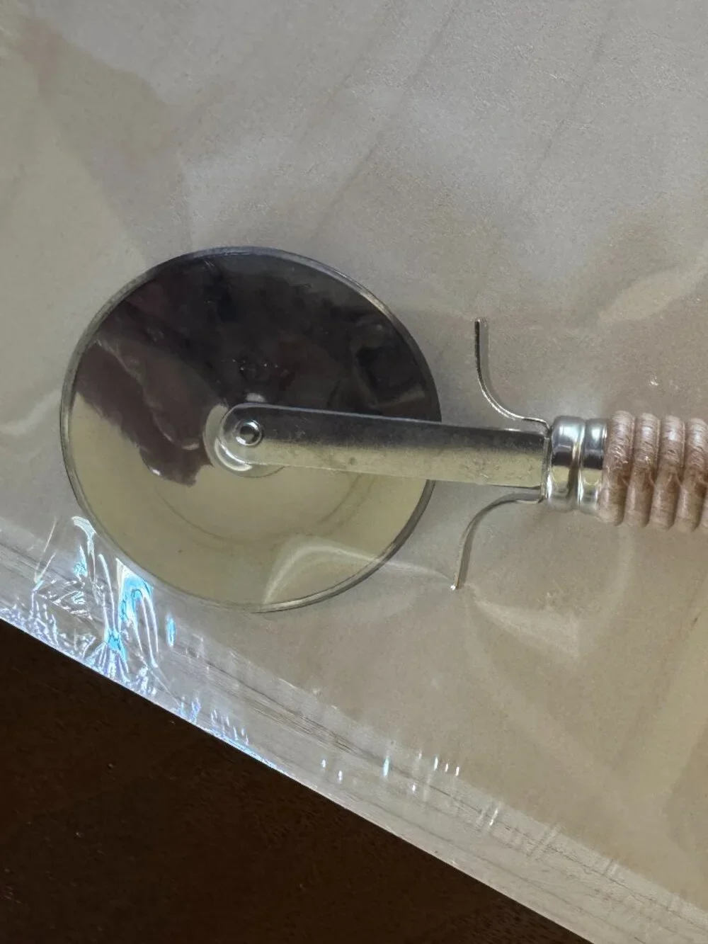 Wood Pizza Peel Paddle and Slicer Set - New!